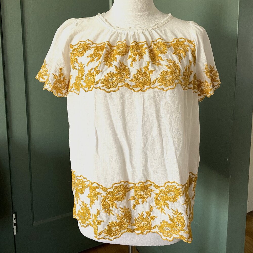 Summer Shirt | Ann Taylor Loft | XS Petite